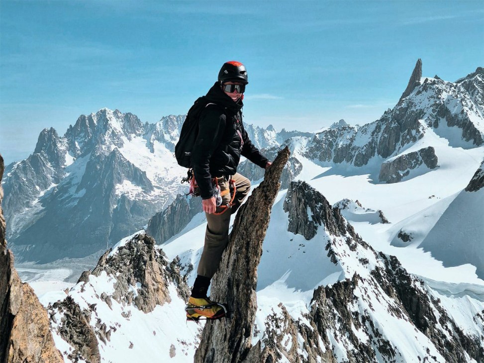 Elite military training school in Chamonix