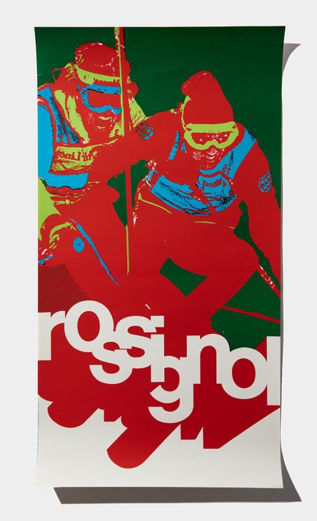 Rossignol ski poster from 1971