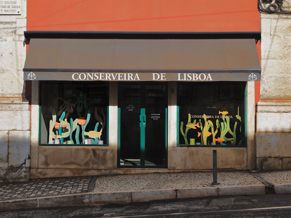 Exterior of Conserveira de Lisboa in Lisbon