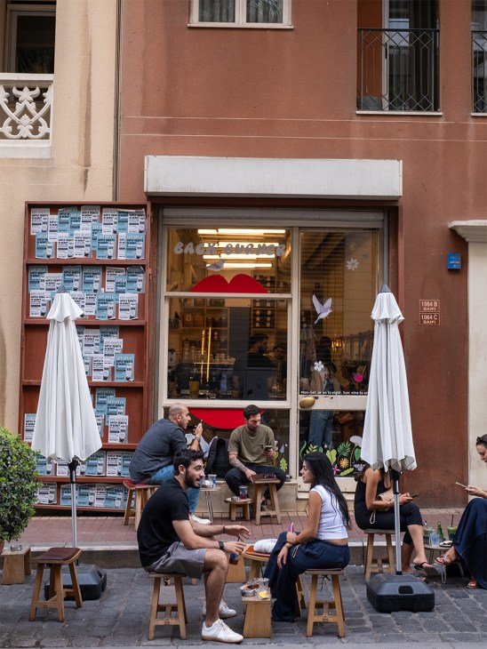 Backburner coffee shop, Beirut