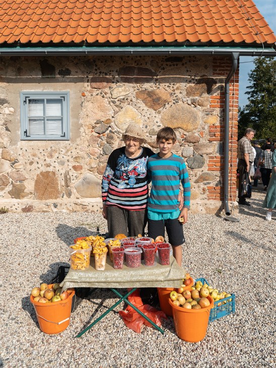Rich pickings at Straupe
Slow Food Market