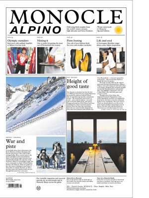 Alpino newspaper from Monocle - 2025 edition