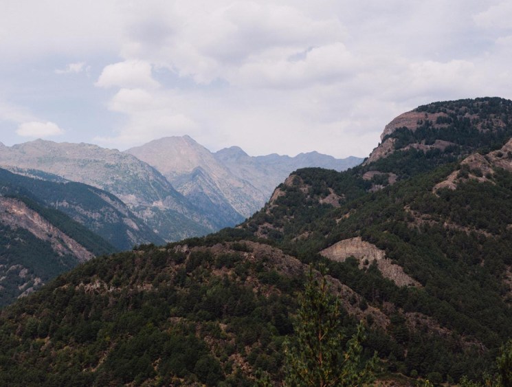 Andorra mountainside