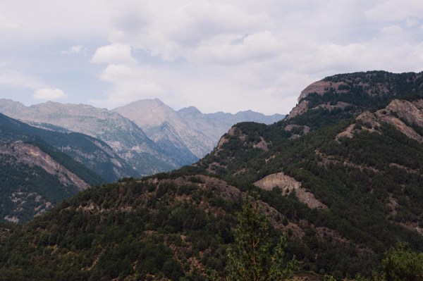 Andorra mountainside