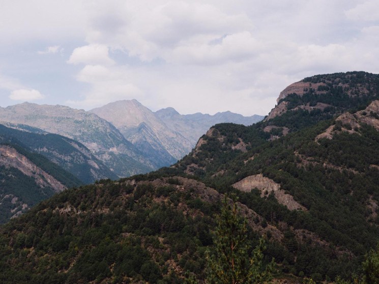 Andorra mountainside