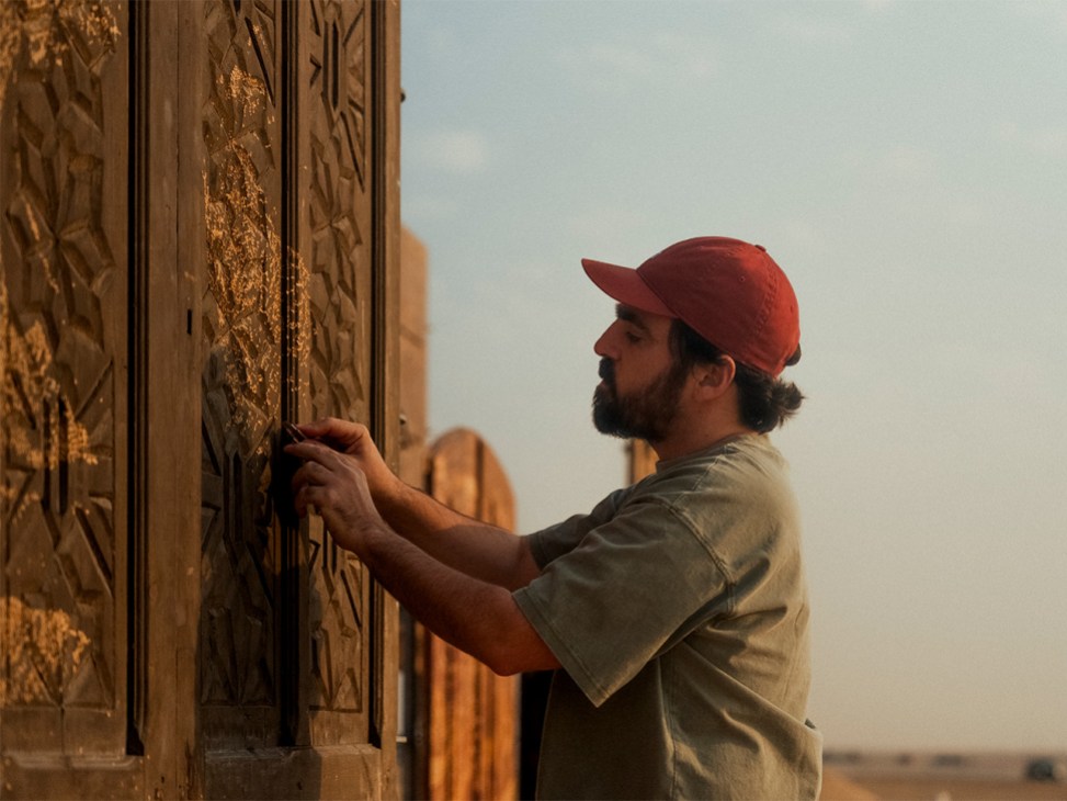 Vhils exhibition Cairo