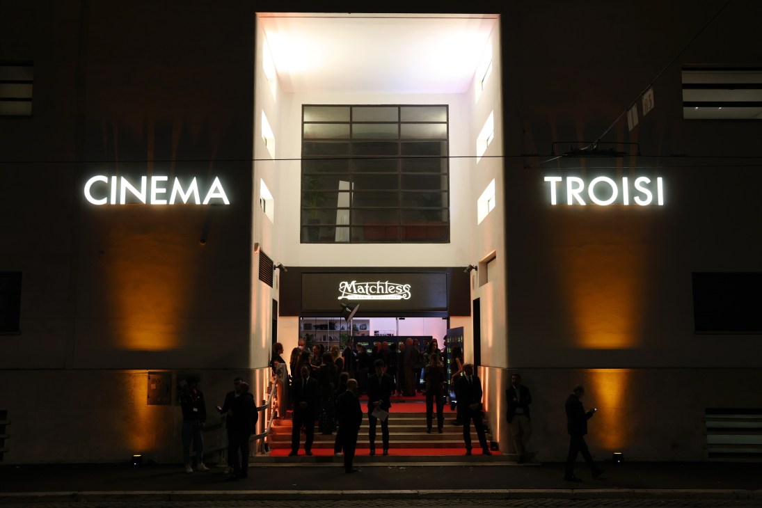 ROME, ITALY - OCTOBER 18: A general view during the presentation of the movie "Siamo Qui, Siamo Vivi" (We Are Here, We Are Alive) hosted by Manuele Malenotti during the 17th Rome Film Festival at Cinema Troisi on October 18, 2022 in Rome, Italy. (Photo by Daniele Venturelli/Getty Images for M Symbol Group )
