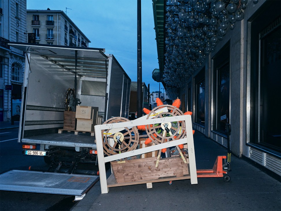 Le Bon Marche Christmas window