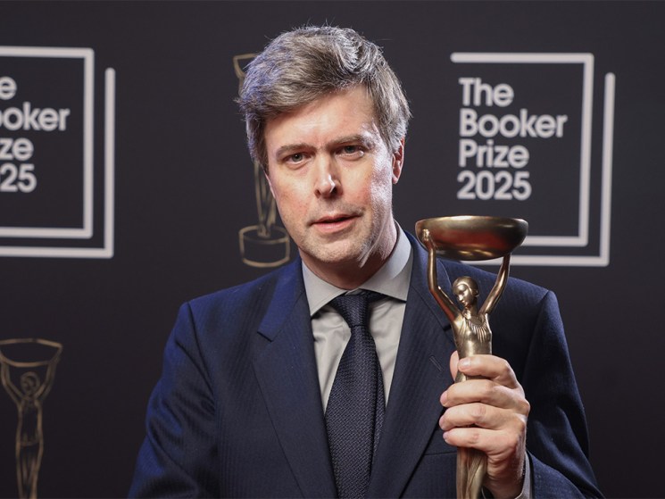 The winner of the 2025 Booker Prize: David Szalay
