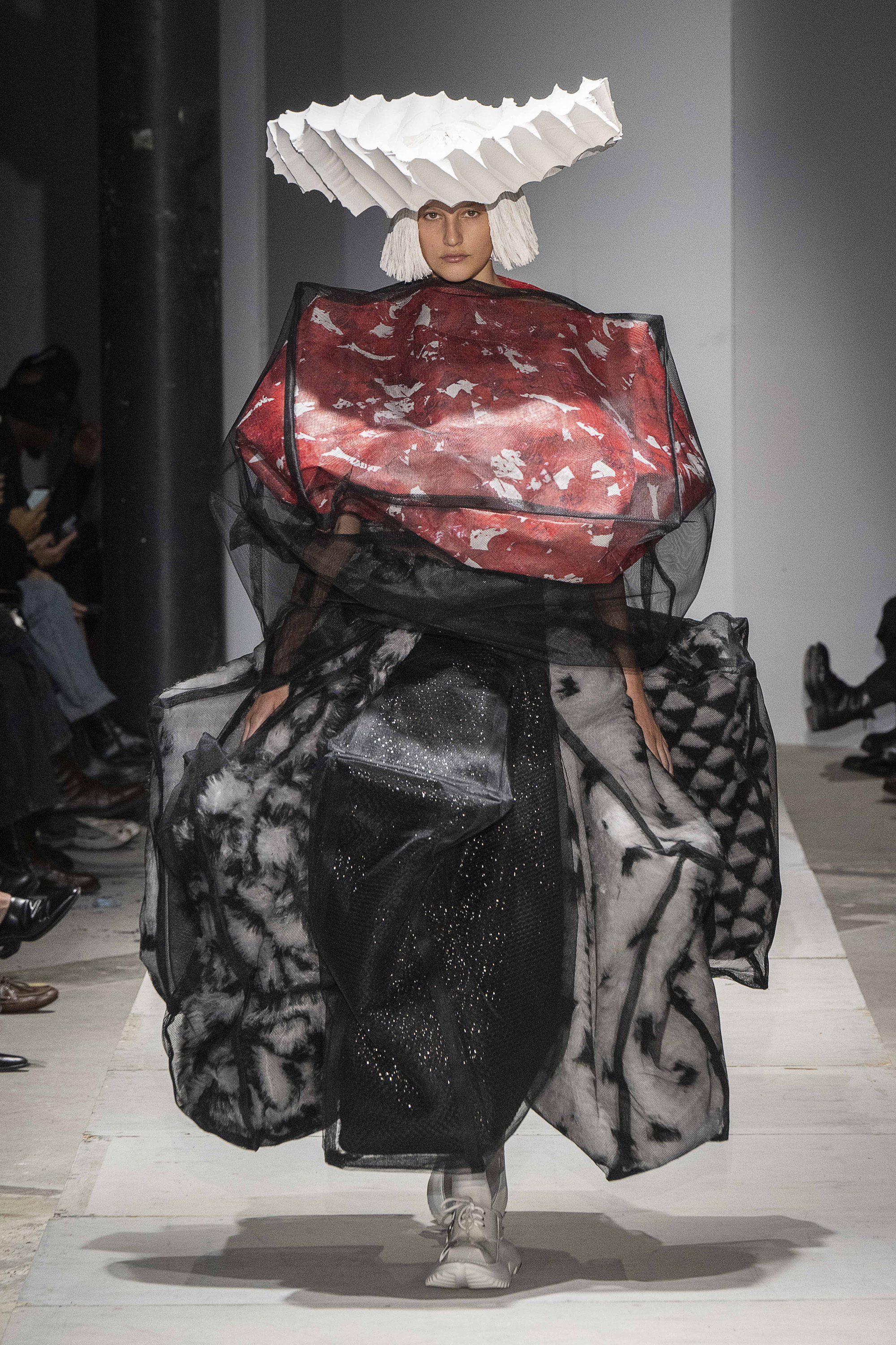 Vivienne Westwood meets Rei Kawakubo at the National Gallery of