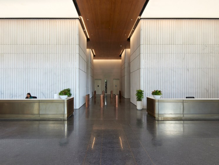 Godrej GCR lobby area