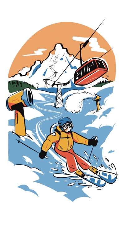 Skiing in South Tyrol