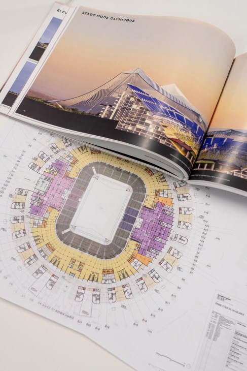 Grand Stade De Casablanca stadium plan