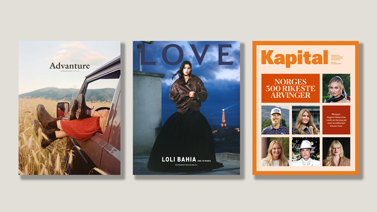 The return of ‘Love’ magazine, life on the road with ‘Advanture’ and Norway’s ‘Kapital’