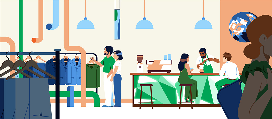 Tokyo Tatemono | Creative partnership, illustration