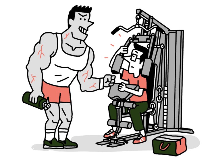 Gym panic is real and apparently it comes with a lifetime membership 