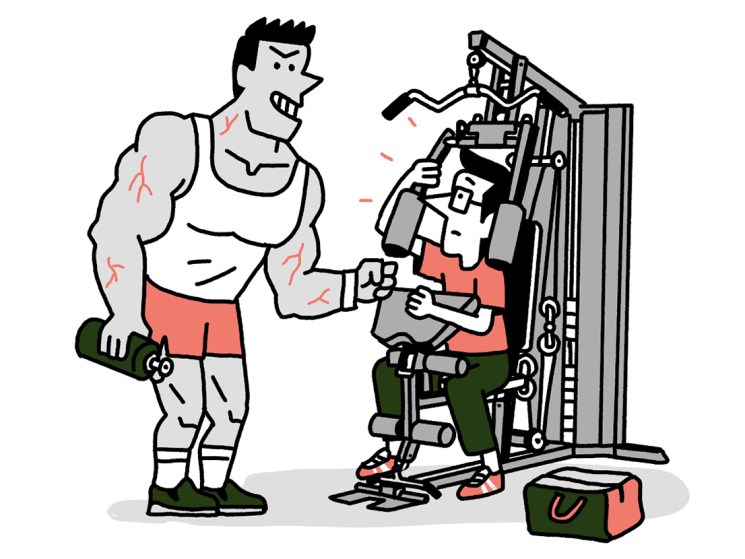 Gym panic is real and apparently it comes with a lifetime membership 