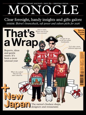 Monocle magazine December 2025 January 2026 issue 189