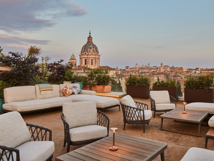 La Terrazza Bulgari hotel Rome