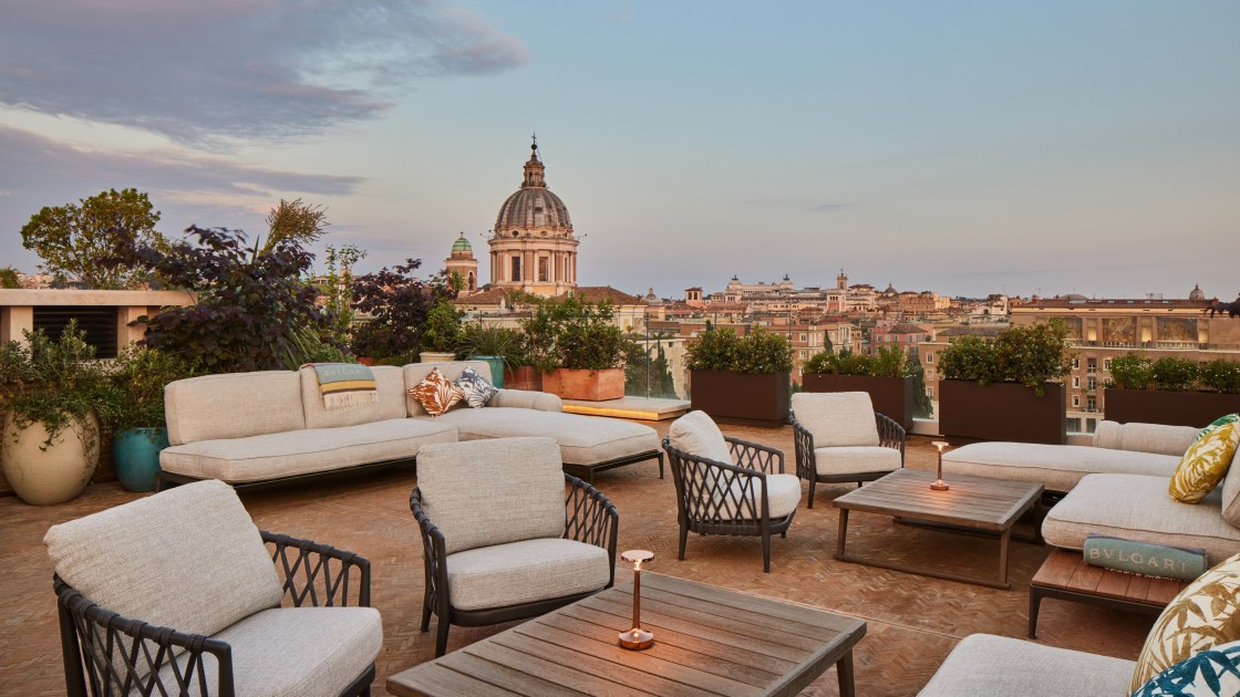 La Terrazza Bulgari hotel Rome