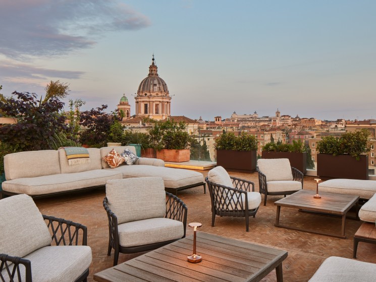 La Terrazza Bulgari hotel Rome