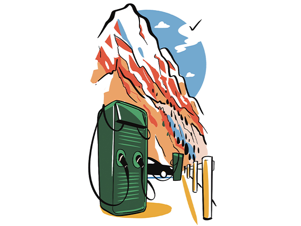 Fuel station in South Tyrol