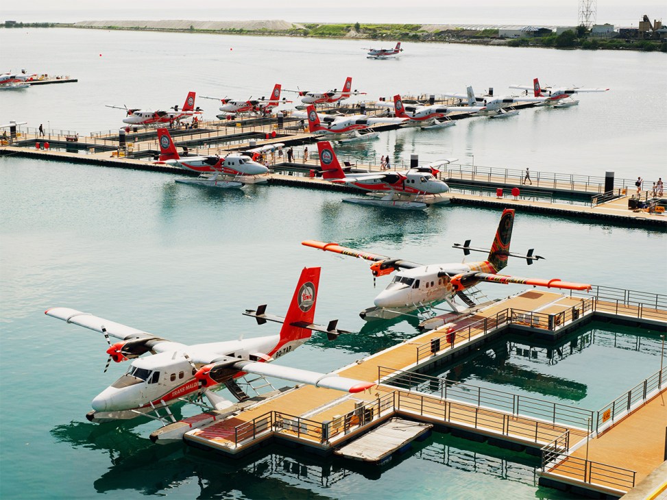 Spread your wings: The seaplane transfer terminal in Malé
