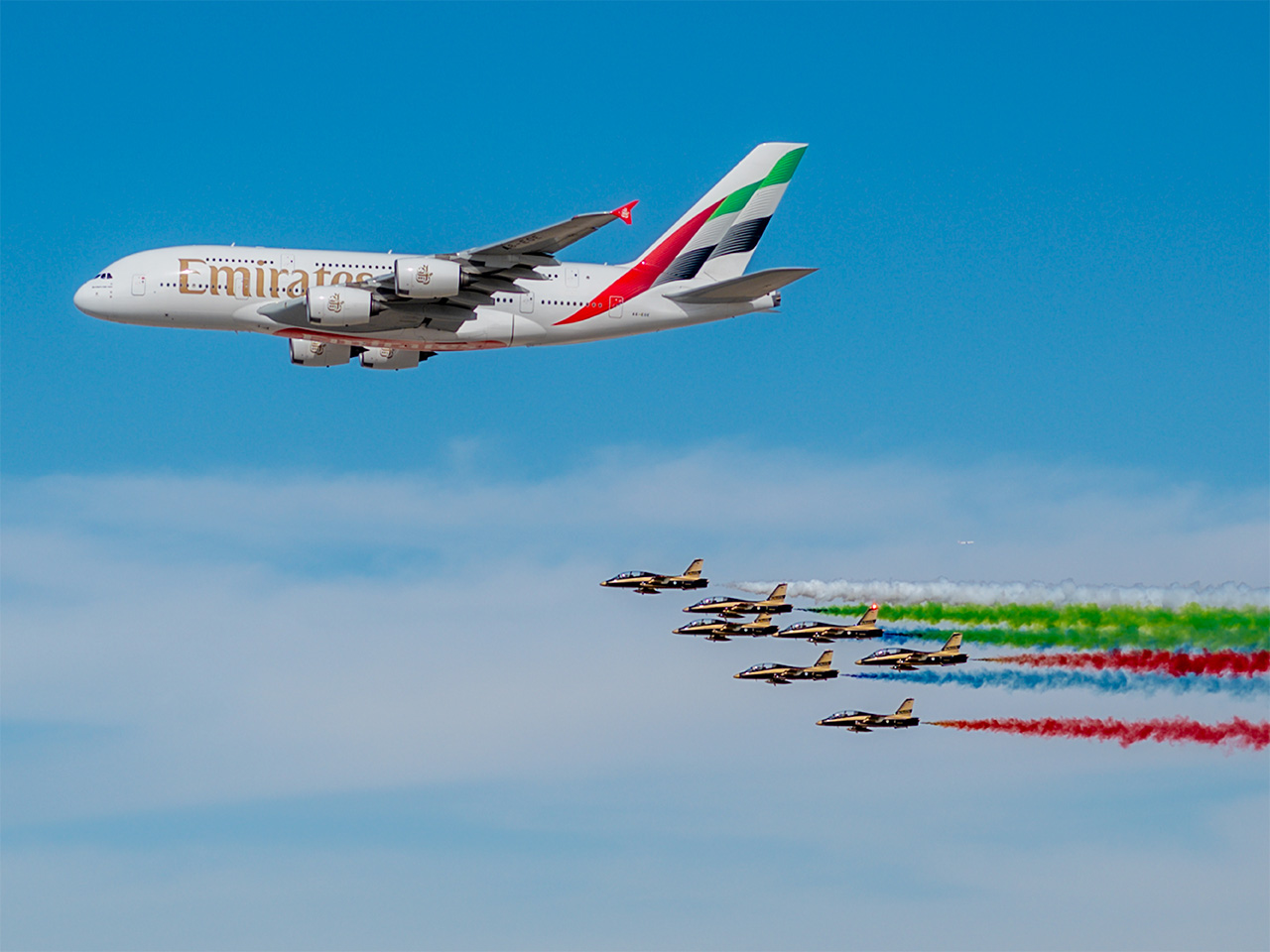 Amid flying taxis and sustainability deals, the Dubai Airshow tests the industry’s lofty promises