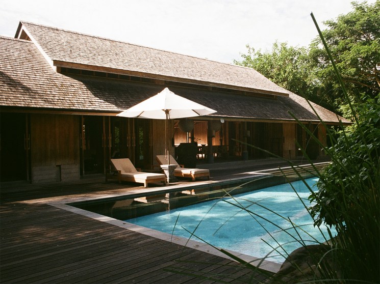 Swimming pool at Rumah Rubah residence and vacation rental in Bali