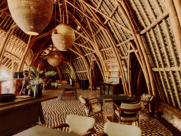 Sundy Praia’s restaurant in Príncipe