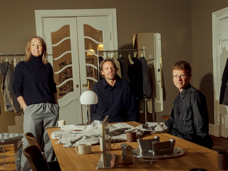 Cesar Equipment’s Mai-Britt Bak-Holder, Andreas Åhrman and Anders Frost in their office