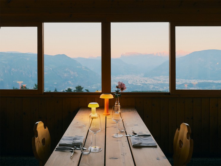 Views from the dining room of Pramol Alto