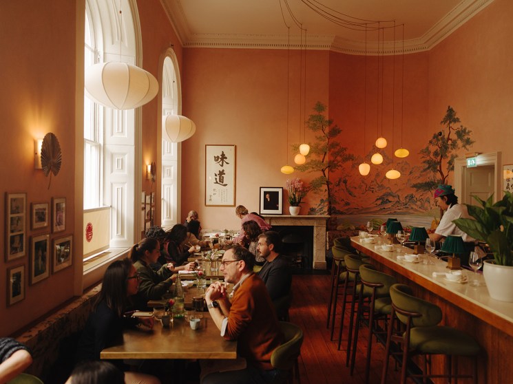 Inside Poon’s, Somerset House, London