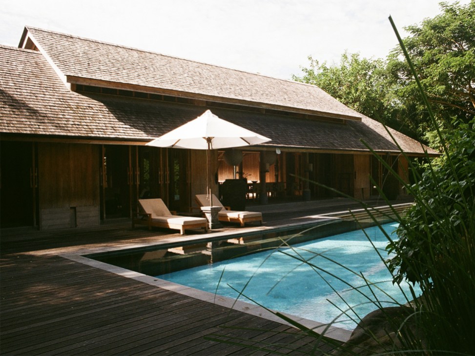 Swimming pool at Rumah Rubah residence and vacation rental in Bali
