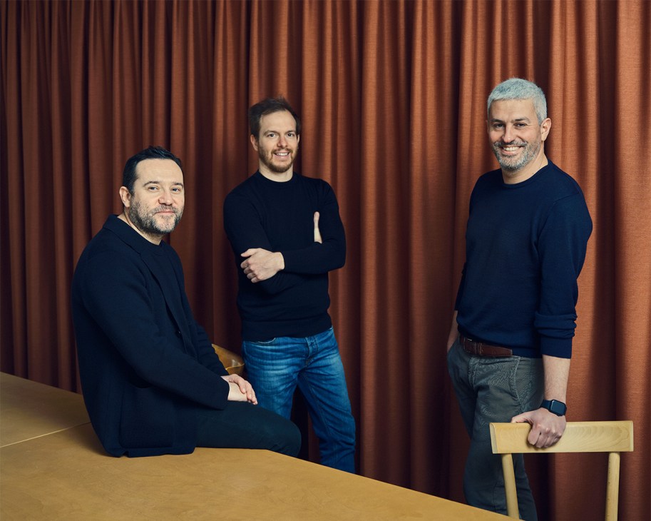 CMP (from left): Michel Carlana, Curzio Pentimalli, Luca Mezzalira