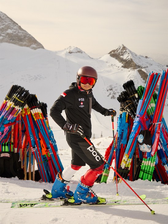 Singapore skiier Faiz Basha