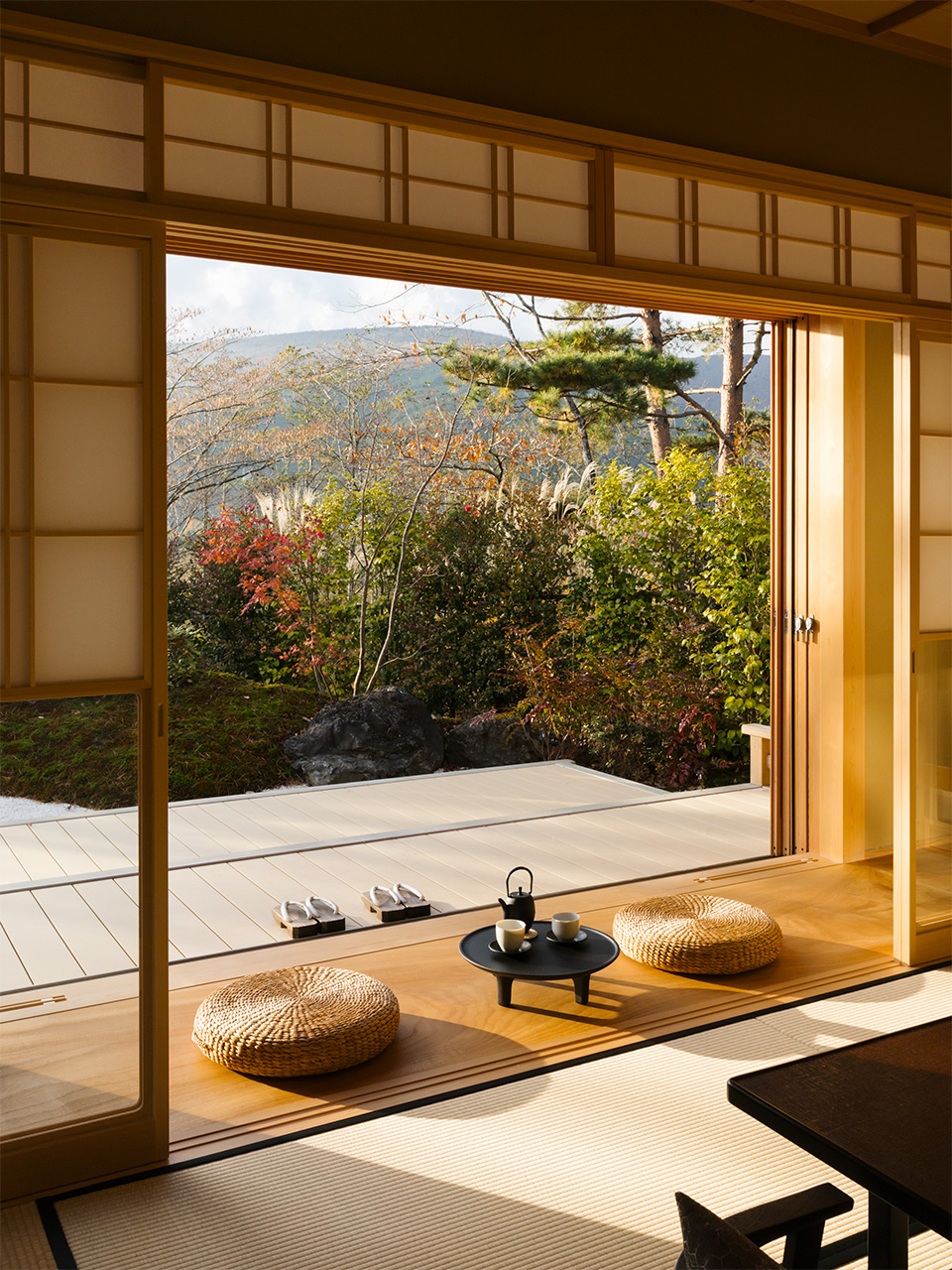 Gora Kadan is a new luxury Ryokan with the best Mount Fuji views