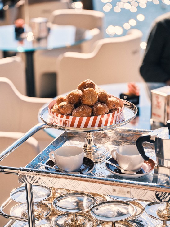 Food served at The Venice Venice Hotel, Venice