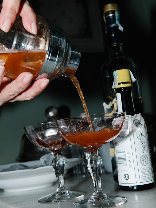 Perfectly mixed aperitivo