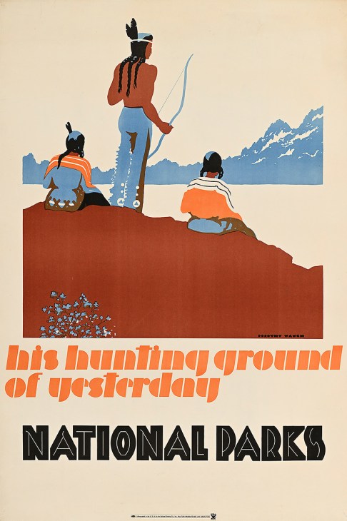 Dorothy Waugh travel poster