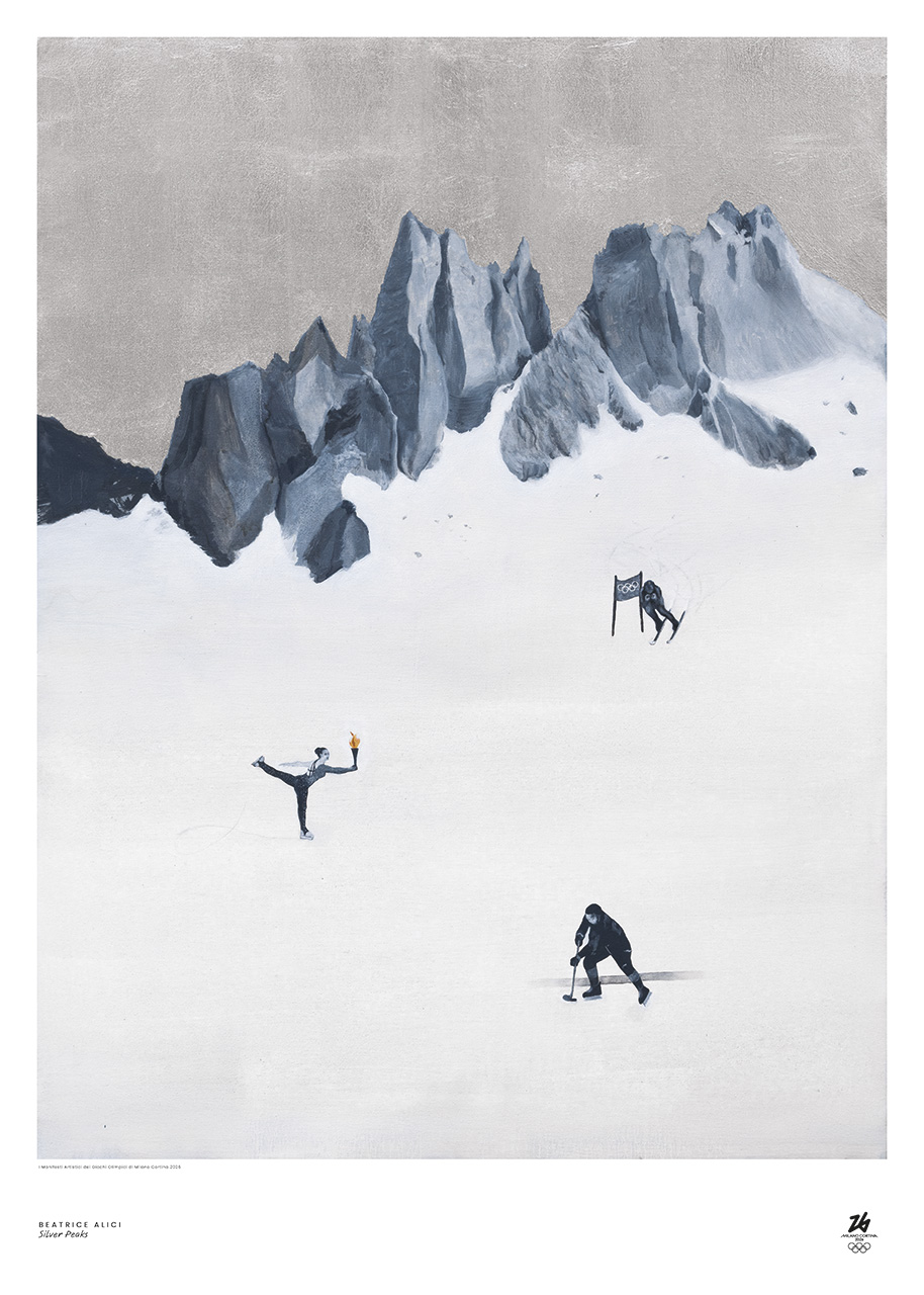 Olympics poster designed by Beatrice Alici