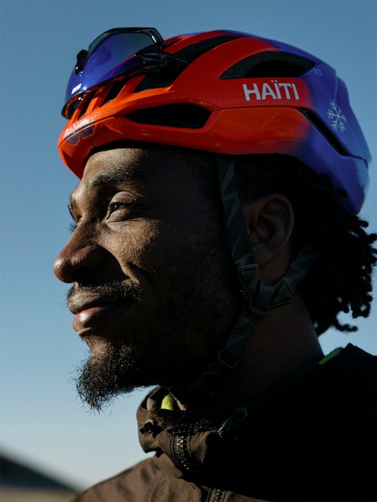 Profile of Haiti cross-country skiier Stevenson Savart
