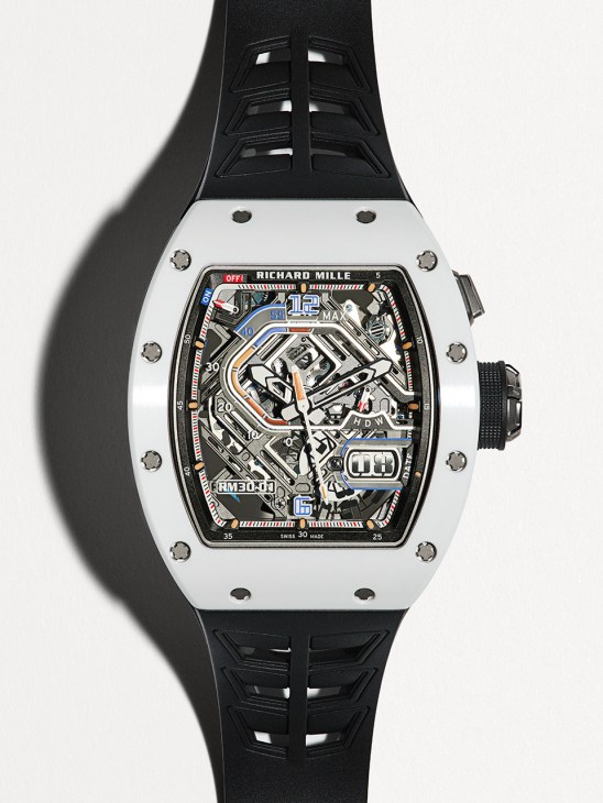 rm 30-01 automatic with declutchable rotor by Richard Mille