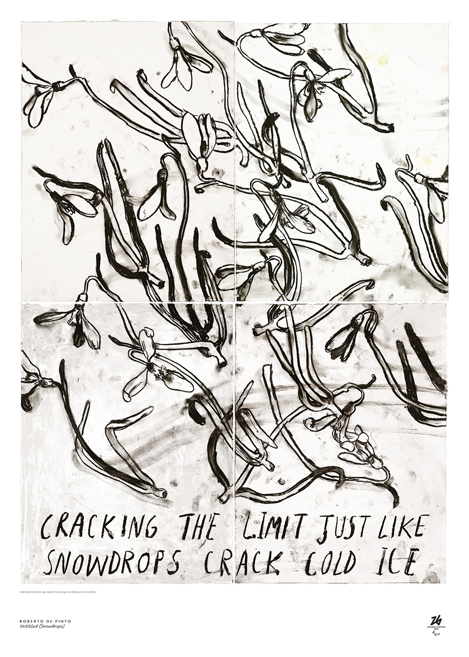 Olympics poster designed by Roberta de Pinto