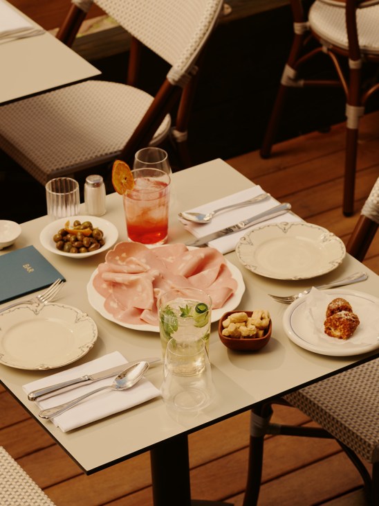 Food served at Bardele restaurant, Berlin