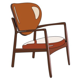 Medallion chair by Dagmar, UK