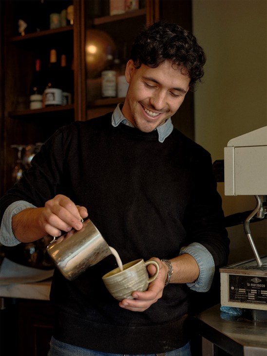 Hot coffee at Osborn House