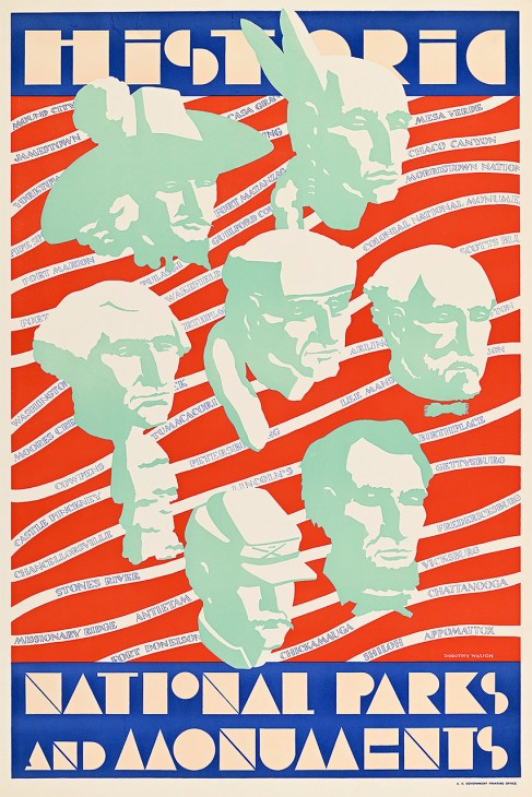 Dorothy Waugh travel poster