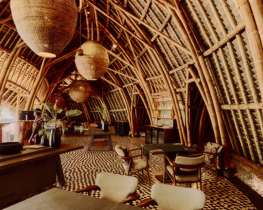 Sundy Praia’s restaurant in Príncipe