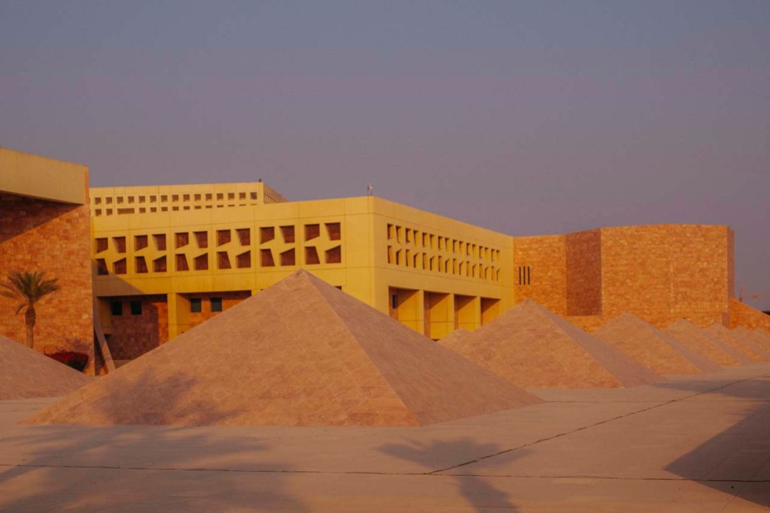 Education City campus, dusk